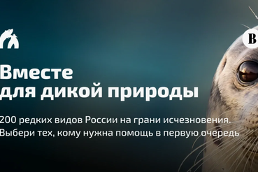 Голосуем за 100 редких видов - символов России