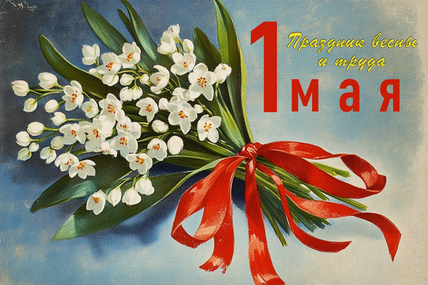 Поздравляем с 1 мая!